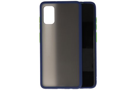 Samsung Galaxy A41 Hoesje Hard Case Backcover Telefoonhoesje Blauw