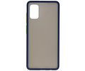 BAOHU Hoesje Geschikt voor de Samsung Galaxy A41 - Hard Case Backcover Telefoonhoesje - Blauw