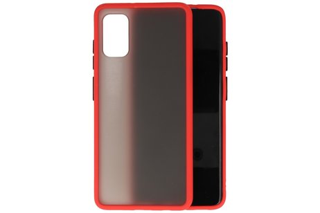 Samsung Galaxy A41 Hoesje Hard Case Backcover Telefoonhoesje Rood