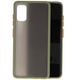 BAOHU Samsung Galaxy A41 Hoesje Hard Case Backcover Telefoonhoesje Groen