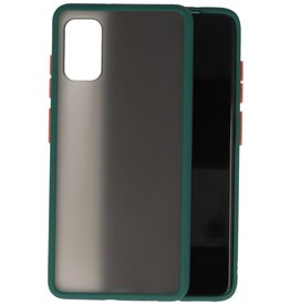 BAOHU Samsung Galaxy A41 Hoesje Hard Case Backcover Telefoonhoesje Donker Groen