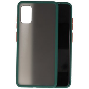 Samsung Galaxy A41 Hoesje Hard Case Backcover Telefoonhoesje Donker Groen
