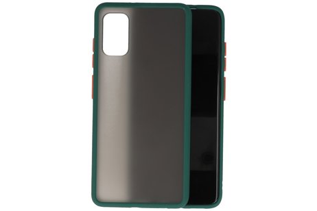 Samsung Galaxy A41 Hoesje Hard Case Backcover Telefoonhoesje Donker Groen