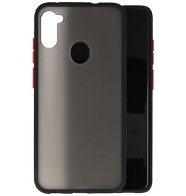 BAOHU Samsung Galaxy A11 Hoesje Hard Case Backcover Telefoonhoesje Zwart