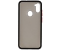 BAOHU Hoesje Geschikt voor de Samsung Galaxy A11 - Hard Case Backcover Telefoonhoesje - Zwart