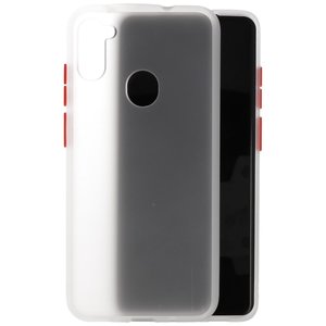 BAOHU Hoesje Geschikt voor de Samsung Galaxy A11 - Hard Case Backcover Telefoonhoesje - Transparant