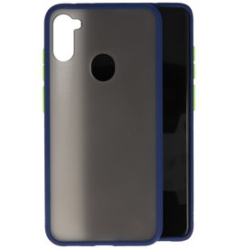 BAOHU Samsung Galaxy A11 Hoesje Hard Case Backcover Telefoonhoesje Blauw