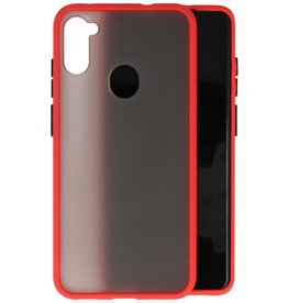 BAOHU Samsung Galaxy A11 Hoesje Hard Case Backcover Telefoonhoesje Rood