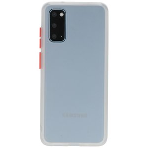 BAOHU Hoesje Geschikt voor de Samsung Galaxy S20 - Hard Case Backcover Telefoonhoesje - Transparant
