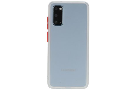 BAOHU Hoesje Geschikt voor de Samsung Galaxy S20 - Hard Case Backcover Telefoonhoesje - Transparant