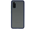 BAOHU Hoesje Geschikt voor de Samsung Galaxy S20 - Hard Case Backcover Telefoonhoesje - Blauw