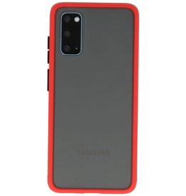 BAOHU Samsung Galaxy S20 Hoesje Hard Case Backcover Telefoonhoesje Rood