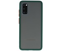 Samsung Galaxy S20 Hoesje Hard Case Backcover Telefoonhoesje Donker Groen