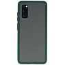 BAOHU Samsung Galaxy S20 Hoesje Hard Case Backcover Telefoonhoesje Donker Groen