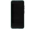 Samsung Galaxy S20 Hoesje Hard Case Backcover Telefoonhoesje Donker Groen