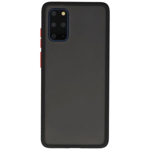 BAOHU Hoesje Geschikt voor de Samsung Galaxy S20 Plus - Hard Case Backcover Telefoonhoesje - Zwart