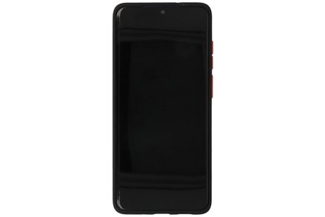 Samsung Galaxy S20 Plus Hoesje Hard Case Backcover Telefoonhoesje Zwart