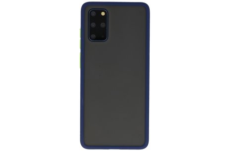 BAOHU Hoesje Geschikt voor de Samsung Galaxy S20 Plus - Hard Case Backcover Telefoonhoesje - Blauw