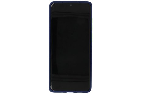 BAOHU Hoesje Geschikt voor de Samsung Galaxy S20 Plus - Hard Case Backcover Telefoonhoesje - Blauw