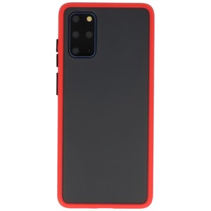 BAOHU Hoesje Geschikt voor de Samsung Galaxy S20 Plus - Hard Case Backcover Telefoonhoesje - Rood