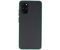 Samsung Galaxy S20 Plus Hoesje Hard Case Backcover Telefoonhoesje Donker Groen