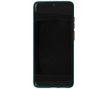 BAOHU Hoesje Geschikt voor de Samsung Galaxy S20 Plus - Hard Case Backcover Telefoonhoesje - Donker Groen