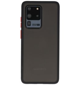 Samsung Galaxy S20 Ultra Hoesje Hard Case Backcover Telefoonhoesje Zwart