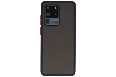 Samsung Galaxy S20 Ultra Hoesje Hard Case Backcover Telefoonhoesje Zwart