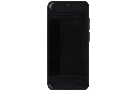 BAOHU Hoesje Geschikt voor de Samsung Galaxy S20 Ultra - Hard Case Backcover Telefoonhoesje - Zwart