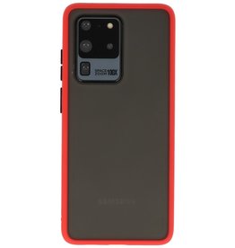 BAOHU Samsung Galaxy S20 Ultra Hoesje Hard Case Backcover Telefoonhoesje Rood