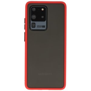 Samsung Galaxy S20 Ultra Hoesje Hard Case Backcover Telefoonhoesje Rood