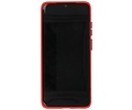 BAOHU Hoesje Geschikt voor de Samsung Galaxy S20 Ultra - Hard Case Backcover Telefoonhoesje - Rood