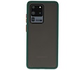 Samsung Galaxy S20 Ultra Hoesje Hard Case Backcover Telefoonhoesje Donker Groen