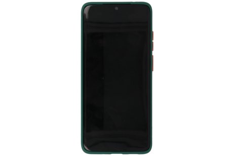 Samsung Galaxy S20 Ultra Hoesje Hard Case Backcover Telefoonhoesje Donker Groen