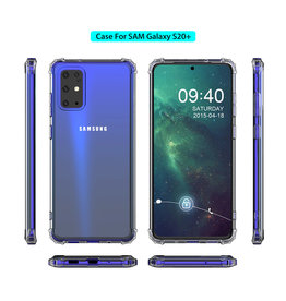 Schokbestendig Back Cover Hoesje Samsung Galaxy S20 Plus Transparant