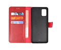 BAOHU Rico Vitello 2 in 1 Book Case - Hoesje Geschikt voor Samsung Galaxy A71 Rood
