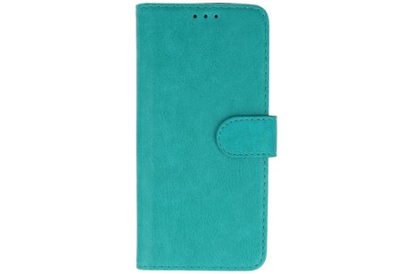 BAOHU Hoesje Geschikt voor de Samsung Galaxy S20 Plus - Kaarthouder Book Case Telefoonhoesje - Groen