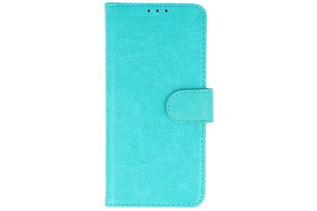 BAOHU Hoesje Geschikt voor de Samsung Galaxy S20 - Kaarthouder Book Case Telefoonhoesje - Groen