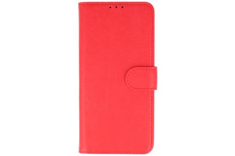 BAOHU Hoesje Geschikt voor de Samsung Galaxy S20 Ultra - Kaarthouder Book Case Telefoonhoesje - Rood