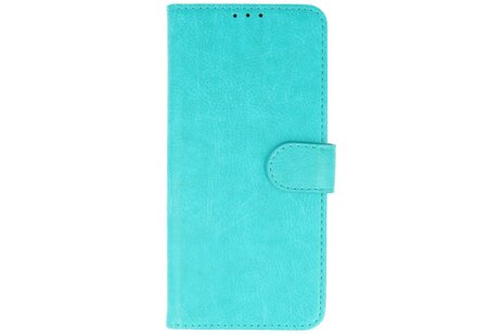 BAOHU Hoesje Geschikt voor de Samsung Galaxy S20 Ultra - Kaarthouder Book Case Telefoonhoesje - Groen