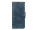 Zakelijke Book Case Telefoonhoesje voor Samsung Galaxy M31 -  Blauw