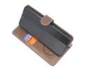 KAIYUE - Luxe Portemonnee Hoesje - Pasjeshouder Telefoonhoesje - Wallet Case - Geschikt voor Samsung Galaxy A31 -  Grijs