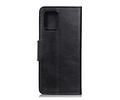 BAOHU Zakelijke Book Case Telefoonhoesje Geschikt voor de Samsung Galaxy A31 - Portemonnee Hoesje - Pasjeshouder Wallet Case - Zwart