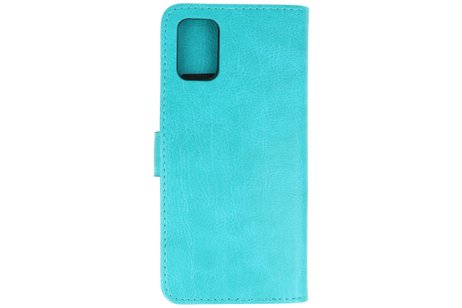 Samsung Galaxy A71 Hoesje Kaarthouder Book Case Telefoonhoesje Groen