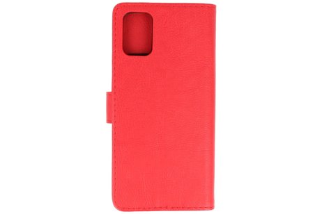 Samsung Galaxy A71 Hoesje Kaarthouder Book Case Telefoonhoesje Rood