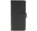Hoesje Geschikt voor Samsung Galaxy A71 - Kaarthouder Book Case Telefoonhoesje - Zwart