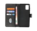BAOHU Hoesje Geschikt voor Samsung Galaxy A71 - Kaarthouder Book Case Telefoonhoesje - Zwart