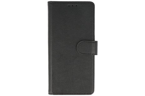 BAOHU Hoesje Geschikt voor de Samsung Galaxy Note 10 Lite - Kaarthouder Book Case Telefoonhoesje - Zwart