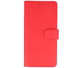 Hoesje Geschikt voor de Samsung Galaxy Note 10 Lite - Kaarthouder Book Case Telefoonhoesje - Rood
