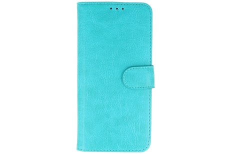 Hoesje Geschikt voor de Samsung Galaxy Note 10 Lite - Kaarthouder Book Case Telefoonhoesje - Groen